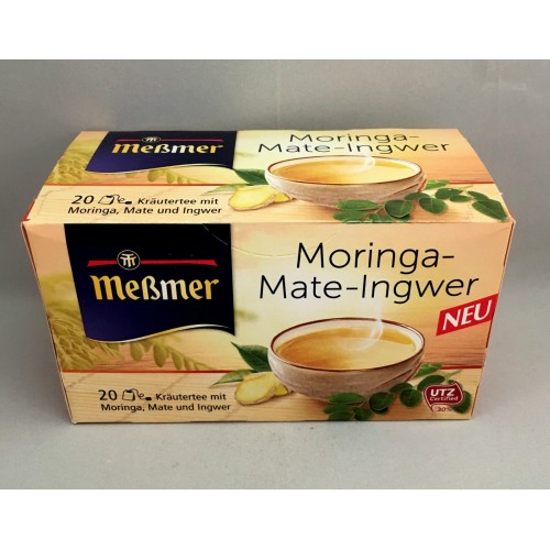 Meßmer Messmer Tea Moringa Mate Ginger Flavor